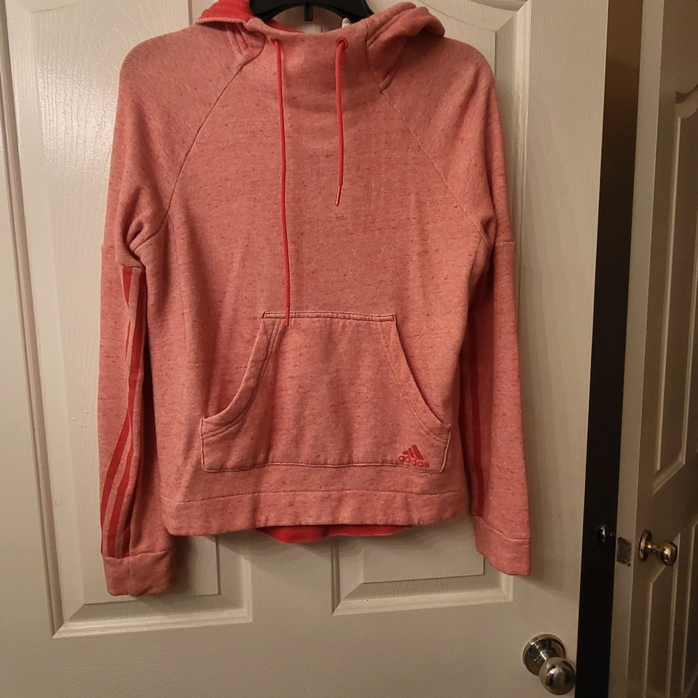Adidas orange hoddie